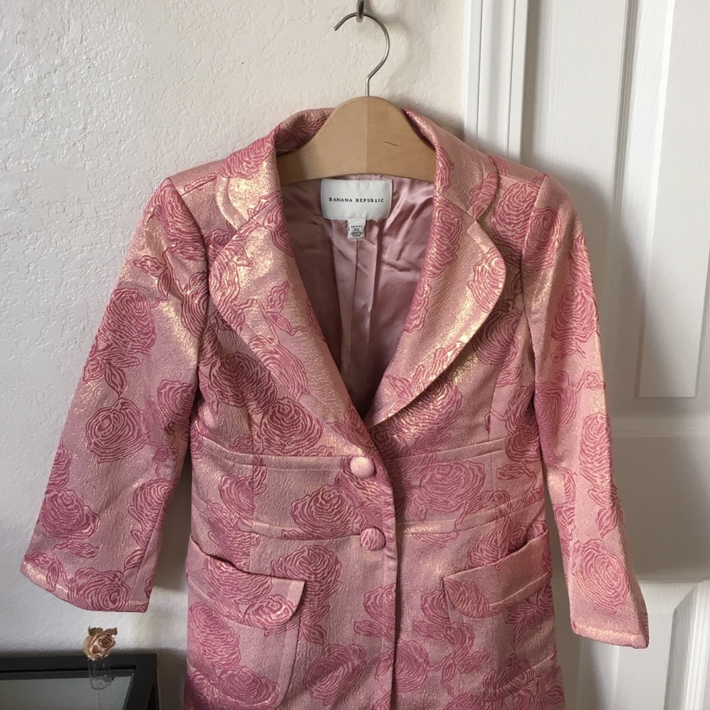 Banana Republic Rose-Gold Coat